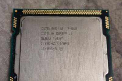 Procesorul Intel Core i7-860 foto