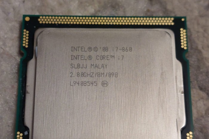 Procesorul Intel Core i7-860