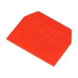 Placă extremitate roşie poliamidă 1mm