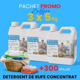 Cumpara ieftin Pachet detergent lichid concentrat Zaffiro 3 x 5 Kg