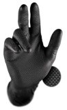 Manusi Nitril cu GRIP Marimea M , 50 BUC,