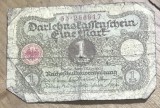 BNKSTR01DE Bancnotă Germania - 1 Mark 1920, Darlehnskassenschein, perioada timpurie Weimar / Inflație