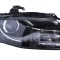 Far Audi A4/S4 (B8) Sedan/Avant 11.2007-06.2010BestAutoVest fata dreapta daytime running light tip bec D3S+LED