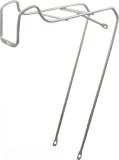 Portbagaj Fata Otel Argintiu Bicicleta 26-28 inch 1-3/8 Accesorii