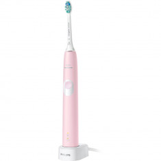 Periuta de dinti sonica electrica Philips Sonicare ProtectiveClean 4300 HX6806/04, 62000 miscari/min., 2 intensitati, Senzor presiune, 1 cap de perier