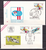 Austria 1975 sport olimpiada FDC, Nestampilat