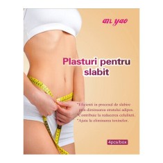 Plasturi pentru slabit 7.5 cm*7.5 cm, 4 bucati, Naturalia Diet