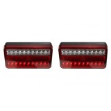 2 x Lampa de autovehicule spate, Lumina spate, remorca stanga dreapta Vw Lt,,Crafter,Transporter,Bus,Van LED 12V