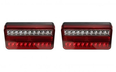 2 x Lampa de autovehicule spate, Lumina spate, remorca stanga dreapta Vw Lt,,Crafter,Transporter,Bus,Van LED 12V foto