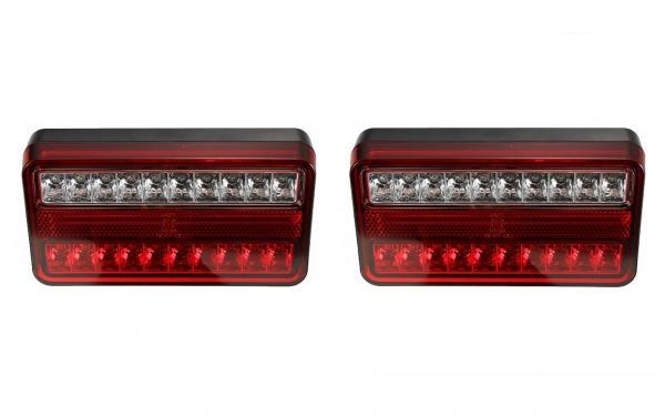 2 x Lampa de autovehicule spate, Lumina spate, remorca stanga dreapta Vw Lt,,Crafter,Transporter,Bus,Van LED 12V