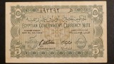 Egipt 5 Piastre 1940 VF+