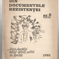 Din documentele rezistentei nr. 6, Arhiva Asoc. fostilor detinuti politici, 1992