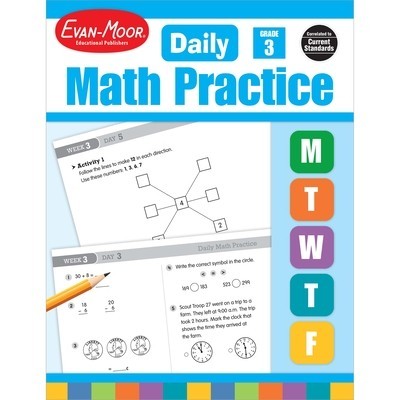 Daily Math Practice, Grade 3 foto