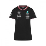 Mercedes AMG Petronas tricou de dama Driver black F1 Team 2024 - XL