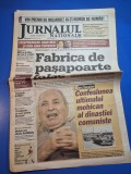 ziarul jurnalul national 11 februarie 2004 - gheorge apostol interviu, mircea albulescu,cristi minculescu