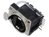 Conector RJ45 AMPHENOL Cat 5e 8p8c THT 19,8x19,8mm RJX8FB5HLPB