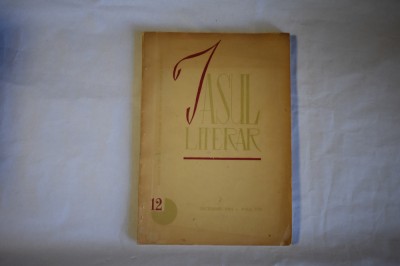 Iasul literar numarul 12 decembrie 1965 anul XVI foto