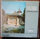 Disc vinil Colinde ( Romaniaj Carlos ) - Corul de camera Madrigal EX++/ NM-