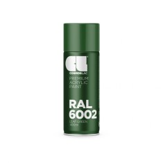 Vopsea spray acrylic RAL6002 verde leaf 400ml Cosmos 0146002