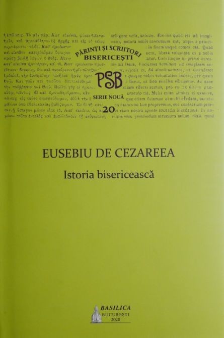 Istoria bisericeasca &ndash; Eusebiu de Cezareea