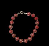 BRĂȚARĂ DAMĂ VINTAGE CU MARGELE DIN STICLA DE MURANO