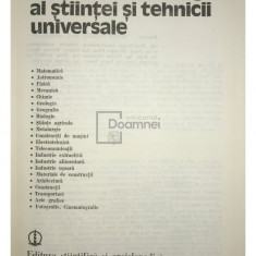 Ștefan Bălan - Dicționar cronologic al științei și tehnicii universale (editia 1979)