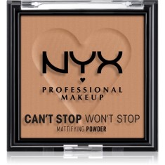 NYX Professional Makeup Can&#039;t Stop Won&#039;t Stop Mattifying Powder pudra matuire culoare 07 Caramel 6 g