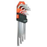 Gadget 390157 - Set chei cu profil TORX (fara gaura) TX 10-TX 50 9 bucati