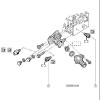 Maner/Nuca schimbator 5 viteze negru + manson schimbator compatibil Dacia LOGAN Motor Starter