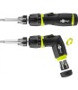 Set Surubelnita Clichet Goobay 12 Biti CrV, 4x Phillips, Dreapta, Torx, Maner Ergonomic Cauciucat