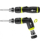 Set surubelnita cu clichet 12biti CrV 4x Phillips PH0 PH1 PH2 PH3