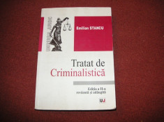 Tratat de criminalistica - Emilian Stancu foto