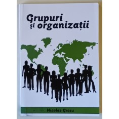 GRUPURI SI ORGANIZATII de NICOLAE GROSU , 2008