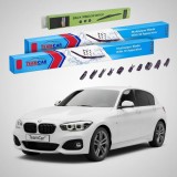 Cumpara ieftin Ștergătoare BMW Seria 1 Hatchback 5UȘI (F20) 2011-2019 | Set Față și Spate Flat Premium &ndash; TeamCar&reg;