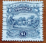 U.S.A-'Timbru comemorativ- 1val- de 1 DOLLAR-Nestampilat-MNH-Vezi-Scan