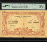 Somalia Franceză Djibouti 100 francs 1920 P5