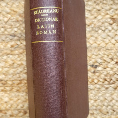 M. Staureanu - Dictionar Latin-Roman, Scrisul Romanesc, Craiova 1924