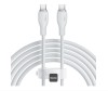 Cablu Baseus Pudding USB-C-USB-C P10355702221-B1, alb&nbsp;