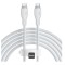 Cablu Baseus Pudding USB-C-USB-C P10355702221-B1, alb&nbsp;