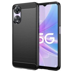 Husa Oppo A58 5G A78 5G Carbon Negru Techsuit
