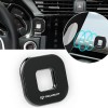 Suport Telefon Auto Magnetic pentru Bord cu 2 Placute Magnetice, Forma Patrulatera - Techsuit Tiny Series (HOLD210) - Black