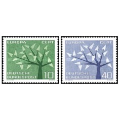 Germania 1962 - Europa, serie neuzata