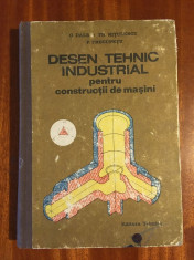 Precupetu - DESEN TEHNIC INDUSTRIAL pentru constructii de masini (1990) foto