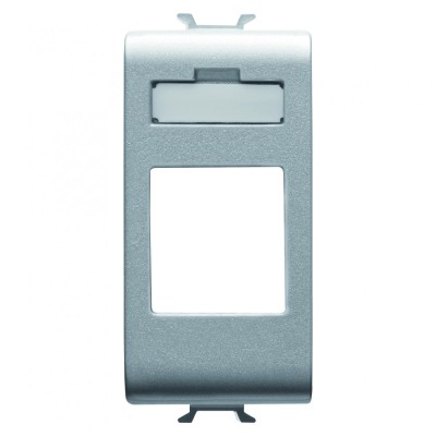 Carcasa conector date 1M Gewiss Chorus titan GW14431 foto