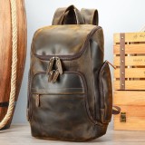 Cumpara ieftin Rucsac pentru barbati, Velian GT3328, piele naturala, Maro