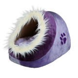 Culcuș Minou de culoare violet, pentru pisici și c&acirc;ini - 35x26x41cm, Trixie