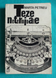 Marta Petreu &ndash; Teze neterminate ( prima editie )