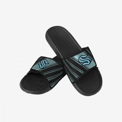 Seattle Kraken papuci de bărbați Legacy Velcro Sport Slide Slipper - L = 44-45 EU foto