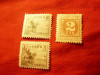 3 Timbre Spania 1936 ,Cifra , Cavaleri , 2 ,5 si 10 cts, Nestampilat