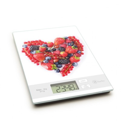 Vog und Arths - C&amp;acirc;ntar de bucătărie, 5 kg, model &amp;bdquo;inimă&amp;rdquo; foto